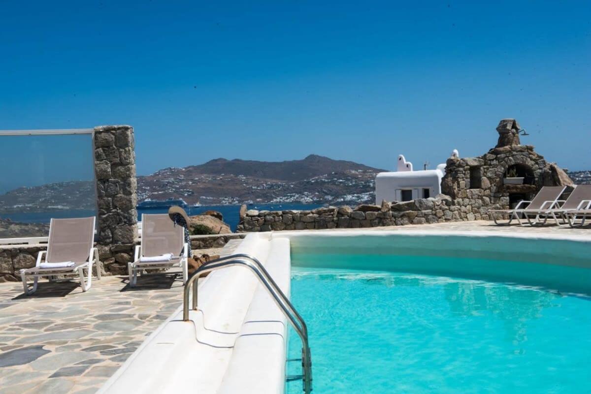 Gorgeous W Ocean Views And Shared Pools Ornos (Mykonos)