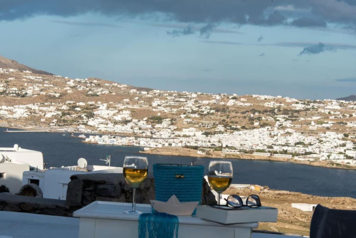 Gorgeous W Ocean Views And Shared Pools * Ornos (Mykonos)