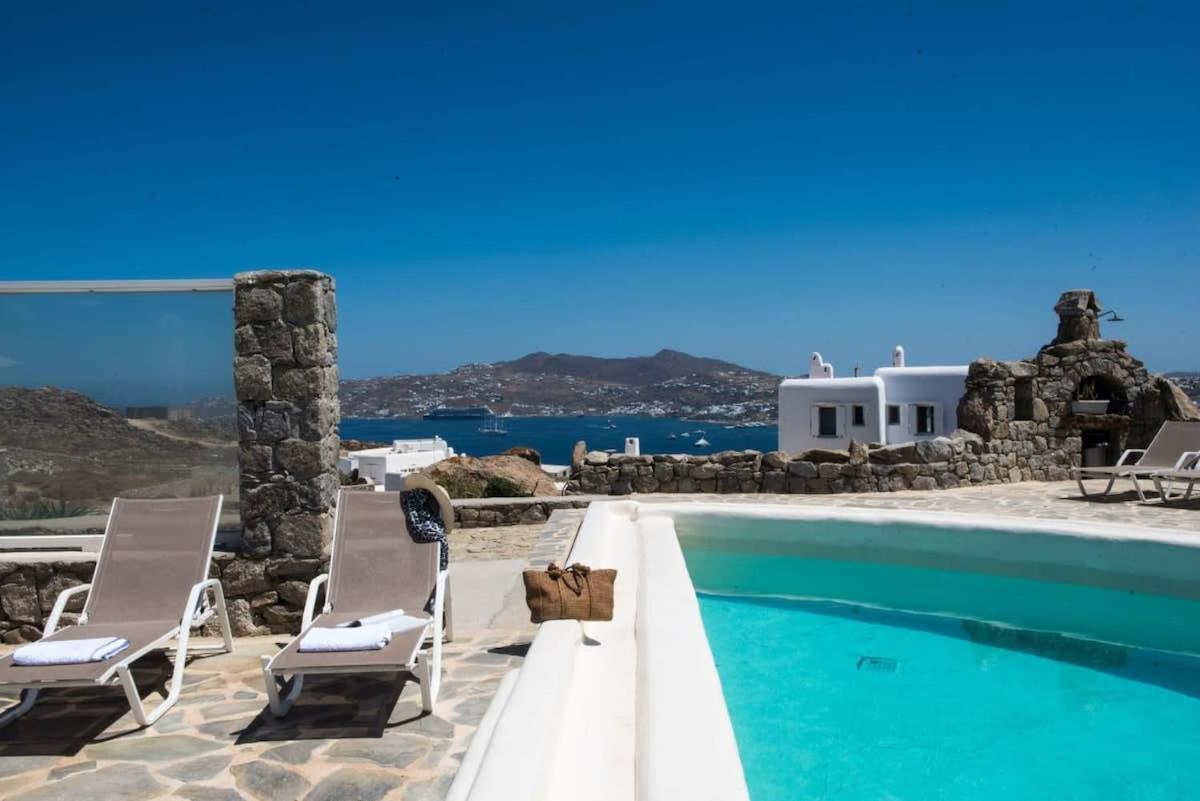 Gorgeous W Ocean Views And Shared Pools Ornos (Mykonos)